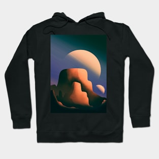 2 moons of Mars Hoodie